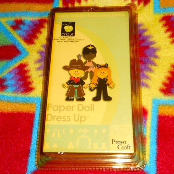 Cricut Paper Doll Dress Up Basics Shapes Cartridge by Provo Craft New! Sealed! - Picture 1 of 3